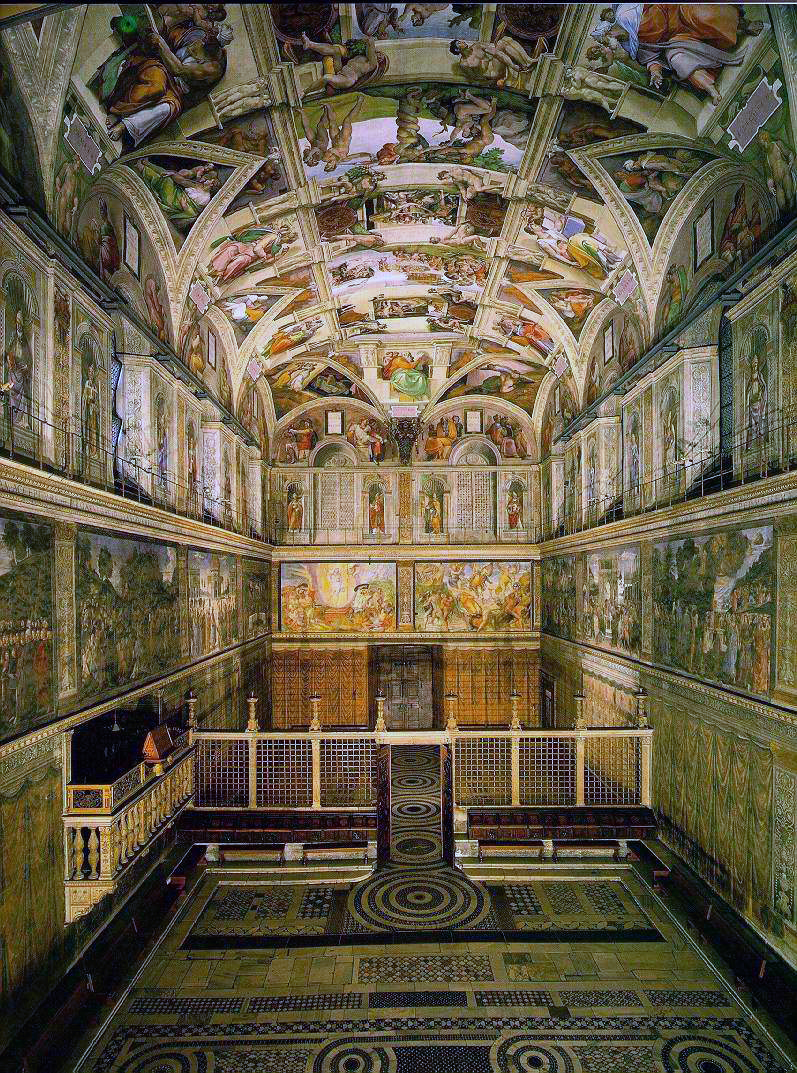 The Sistine Chapel, Michelangelo