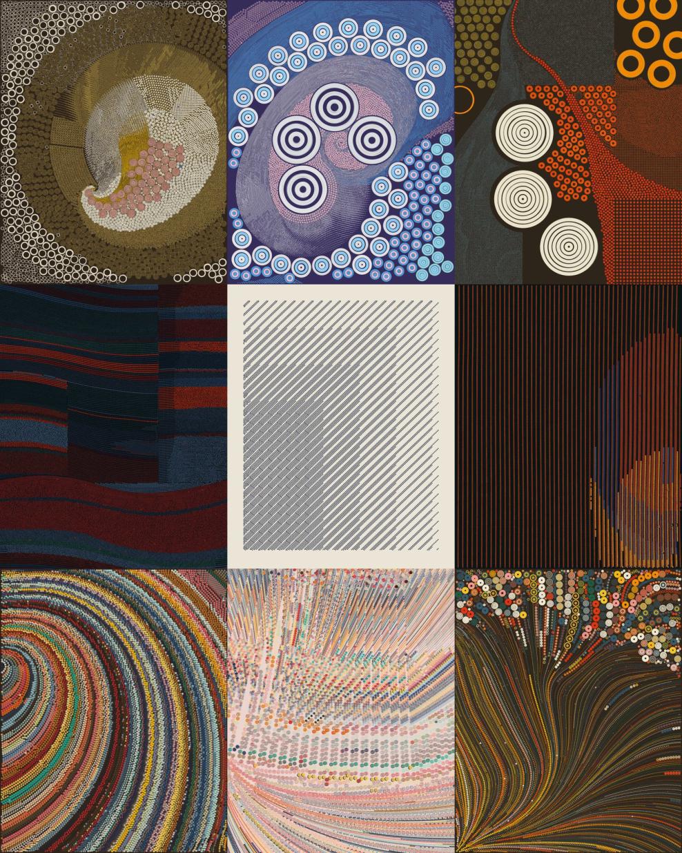 An array of QQL  outputs. Looks diverse, man