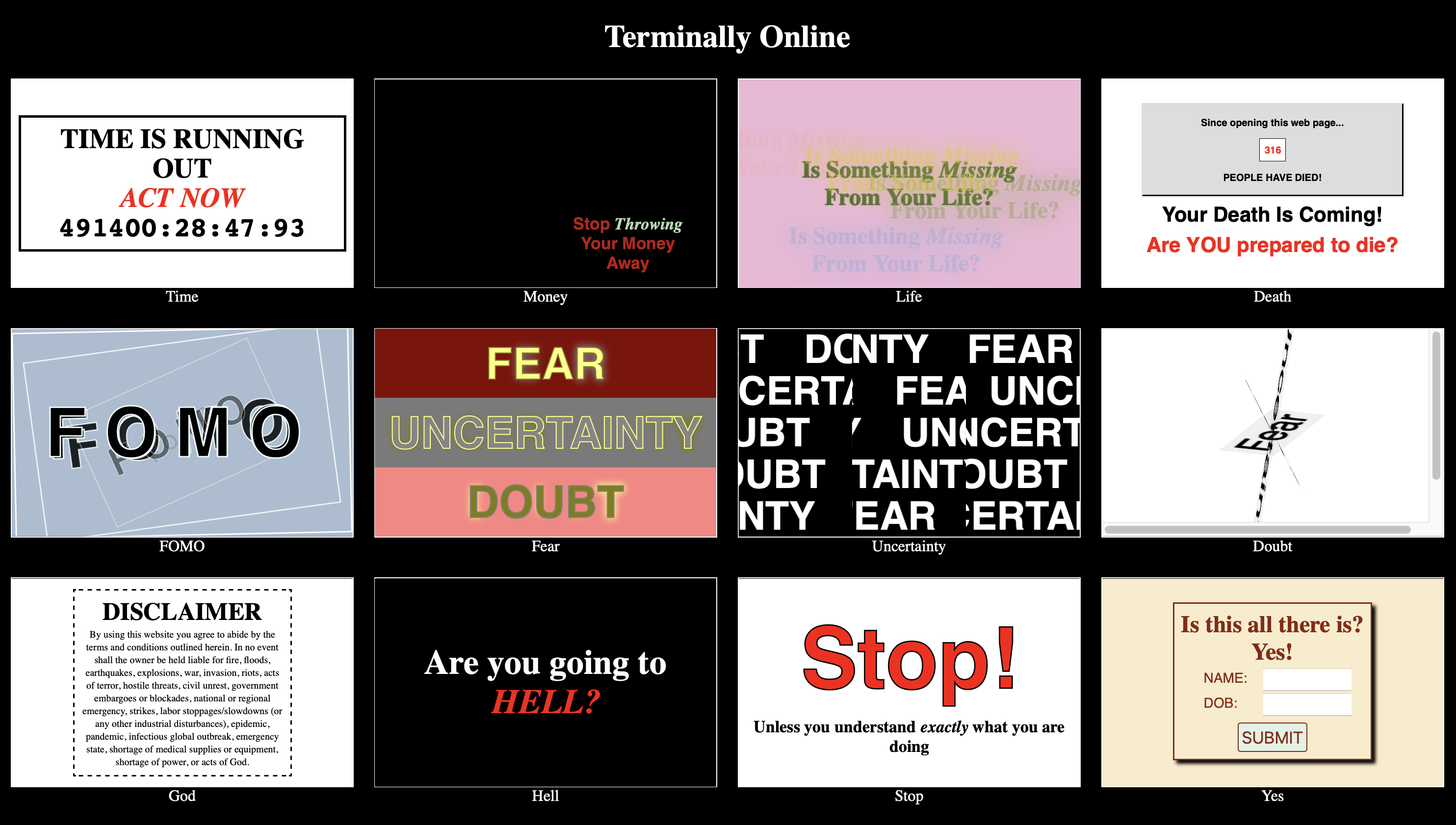Terminally Online
