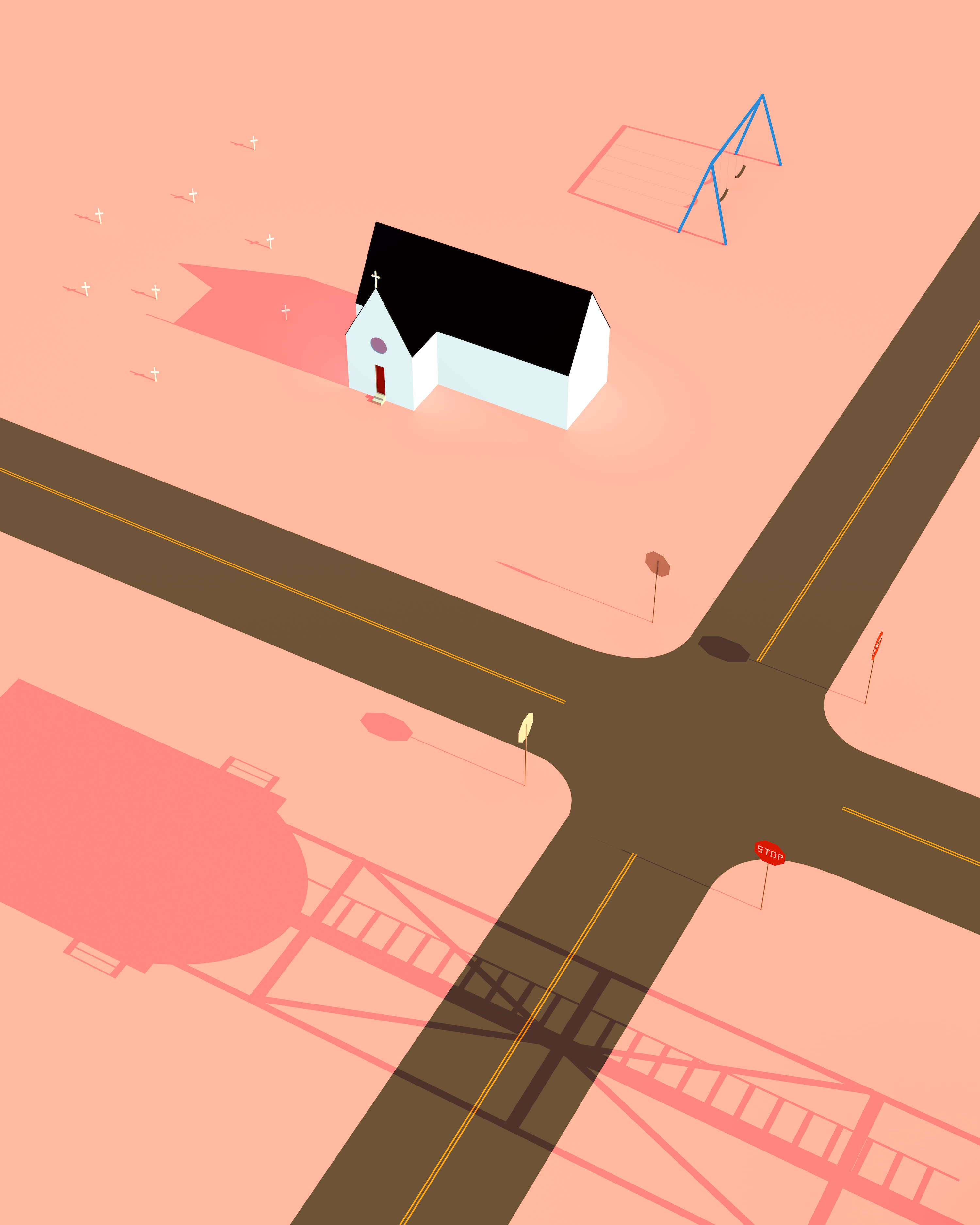 Four-Way Stop, WILLARD (via SuperRare)