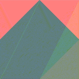 RGB Elementary Cellular Automaton #51